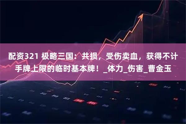 配资321 极略三国：共损，受伤卖血，获得不计手牌上限的临时基本牌！_体力_伤害_曹金玉