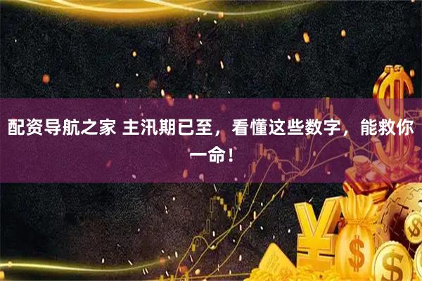 配资导航之家 主汛期已至，看懂这些数字，能救你一命！